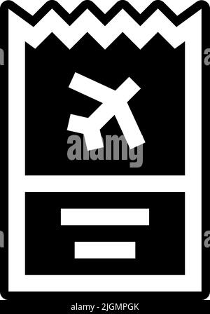 Public transportation airplane ticket icon . Stock Vector