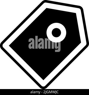 User interface tag icon . Stock Vector