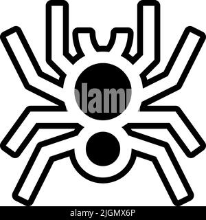 Wildlife spider icon . Stock Vector