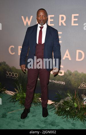 New York, NY, USA. 11th July, 2022. Sterling Macer Jr at arrivals for WHERE THE CRAWDADS SING Premiere, MoMA Museum of Modern Art, New York, NY July 11, 2022. Credit: Kristin Callahan/Everett Collection/Alamy Live News Stock Photo