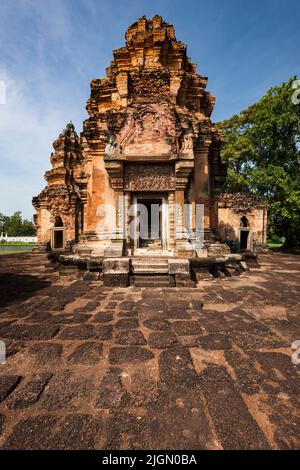 Prasat Sikhoraphum(Si Khoraphum), Khmer hindu temple, Surin,  Isan(Isaan),Thailand, Southeast Asia, Asia Stock Photo