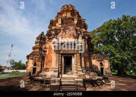 Prasat Sikhoraphum(Si Khoraphum), Khmer hindu temple, Surin,  Isan(Isaan),Thailand, Southeast Asia, Asia Stock Photo