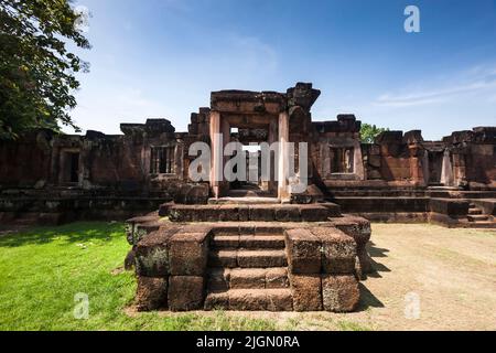 Prasat Sa Kamphaeng Yai, Khmer temple, 11th century, Si Saket(Si Sa Ket), Isan(Isaan),Thailand, Southeast Asia, Asia Stock Photo
