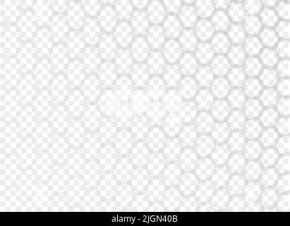 Overlay Shadow of Rabitz Net. Fence Reflection on Transparent Background.  Blurred Silhouette of Grid Stock Vector - Illustration of reflection,  backdrop: 252395732