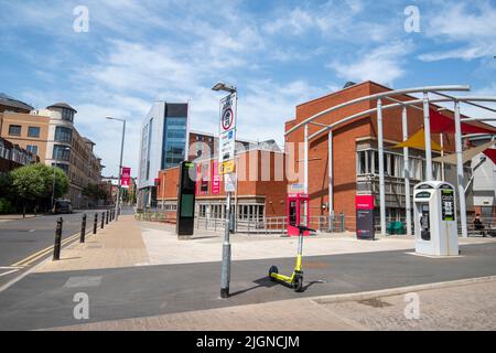 Bonington Centre at Nottingham Trent University (NTU) City Campus, Shakespeare Street, Nottinghamshire England UK