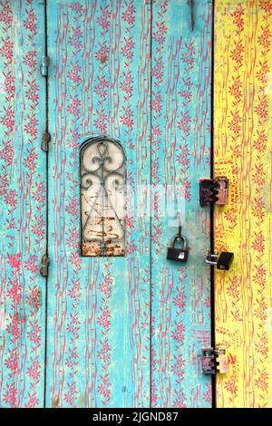 colorful door Stock Photo