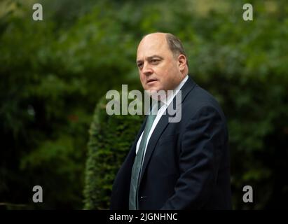 Downing Street, London, UK. 12 July 2022. Ben Wallace MP, Secretary of State for Defence in Downing Street. Credit: Malcolm Park/Alamy Live News. Stock Photo