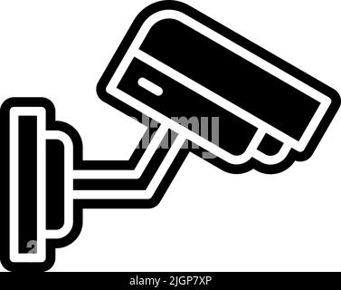 Auction cctv icon . Stock Vector