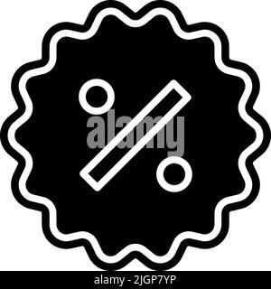 Auction discount icon . Stock Vector