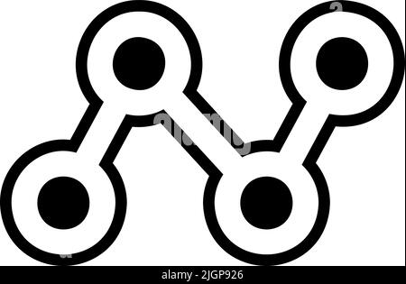 Basic ui growth icon . Stock Vector