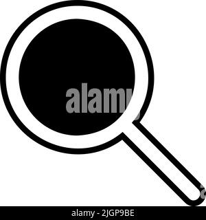 Basic ui zoom icon . Stock Vector
