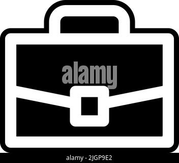 Basic ui briefcase icon . Stock Vector