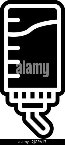 Cats water dispenser icon . Stock Vector