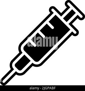 Cats vaccine icon . Stock Vector