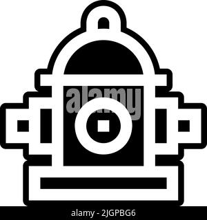 City fire hydrant icon . Stock Vector