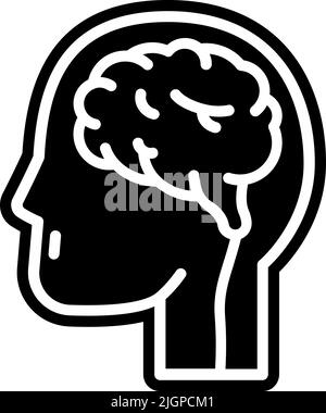 Diseases cerebral icon . Stock Vector