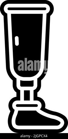 Diseases limb icon . Stock Vector