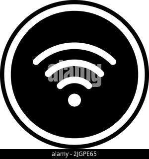 Essential element wifi icon . Stock Vector