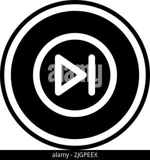Essential element next icon . Stock Vector