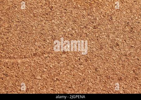 The texture of a cork stand for hot dishes. Close-up Stock Photo