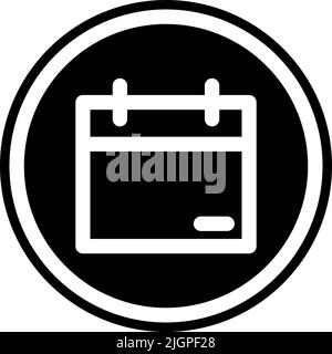 Essential element calendar icon . Stock Vector