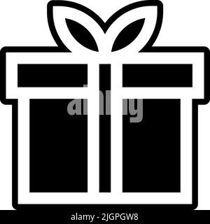 Passover gift box icon . Stock Vector