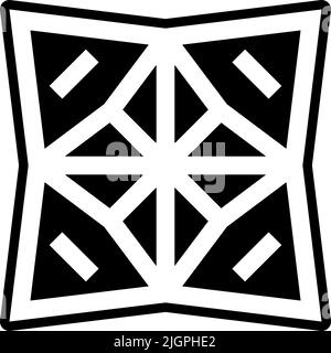 Passover cootie catchers icon . Stock Vector