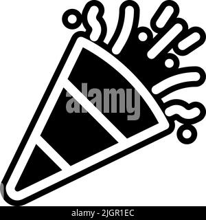 Wedding firework icon . Stock Vector