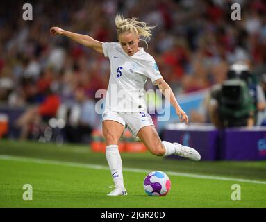 11 Jul 2022 - England v Norway - UEFA Women's Euro 2022 - Group A - Brighton & Hove Community Stadium  England's Alex Greenwood during the emphatic victory over Norway.  Picture Credit : © Mark Pain / Alamy Live News Stock Photo