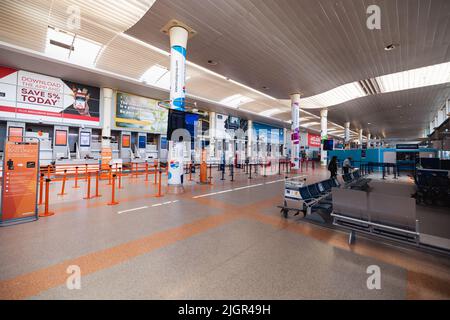 Jersey Airport Departures The Channel Islands Stock Photo