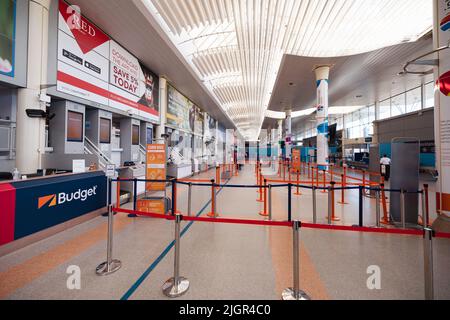 Jersey Airport Departures The Channel Islands Stock Photo