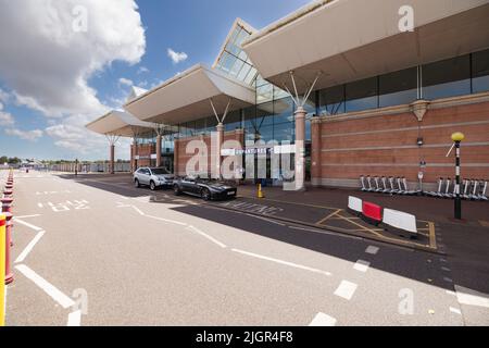 Jersey Airport Departures The Channel Islands Stock Photo