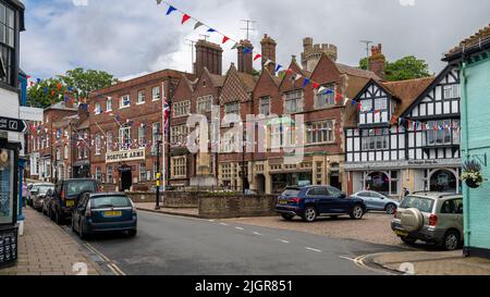 Arundel City Street Scene Stock Photo