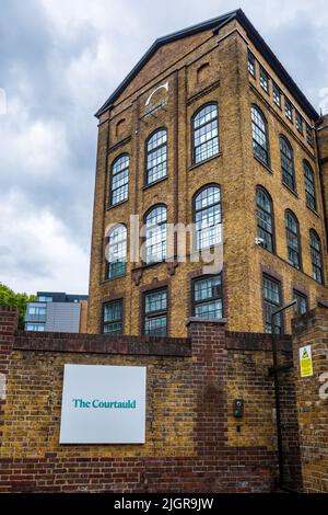 The Courtauld Institute of Art London - The Vernon Square campus of the Courtauld Institute of Art in London. University of London. Stock Photo