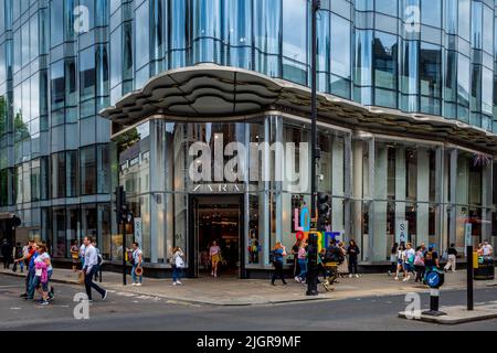 Zara Store Oxford Street London UK.  Zara flagship store 61 Oxford St London UK. Stock Photo