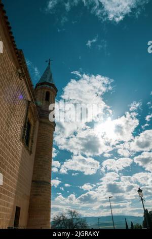 View of one of the towers of the old university building in Osuna (Spain) Stock Photo