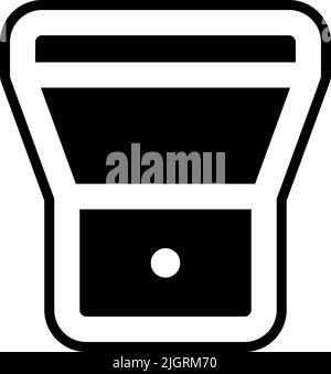 Application interface torch icon . Stock Vector
