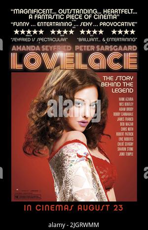 AMANDA SEYFRIED POSTER, LOVELACE, 2013 Stock Photo