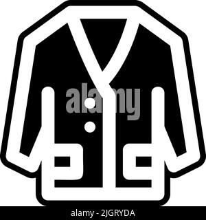 Fashion coat icon . Stock Vector