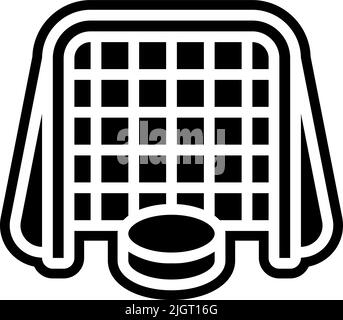 Hockey ice icon . Stock Vector