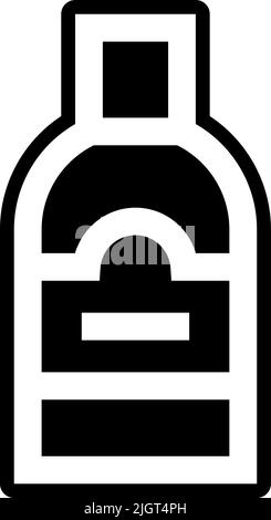Pharmacy shampoo icon . Stock Vector