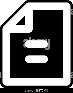 User interface files icon . Stock Vector