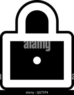 User interface padlocks icon . Stock Vector