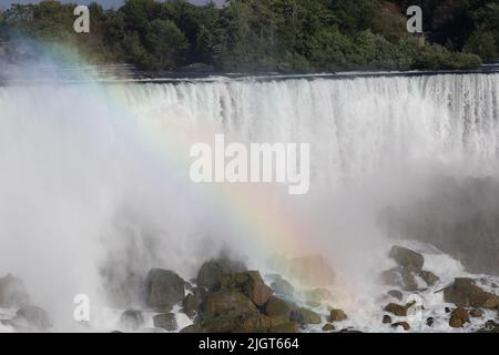 Niagara Falls In and New York Stock Photo