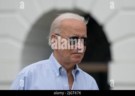 Washington, DC, July 12, 2022. United States President Joe Biden hosts the Congressional Picnic at the White House in Washington, DC Tuesday, July 12, 2022. Credit: Chris Kleponis/Pool via CNP /MediaPunch Stock Photo