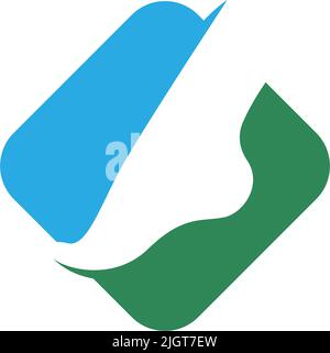 Human foot icon logo design illustration vector Stock Vector