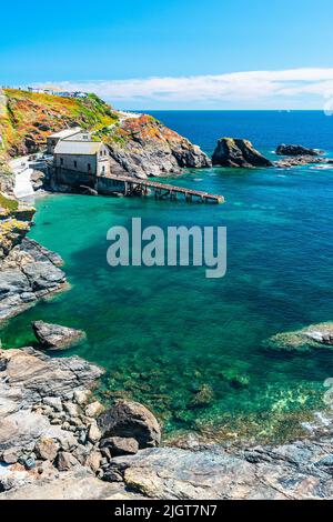 Old Lifeboat Station, Lizard Point, Helston, Cornwall, England Stock Photo