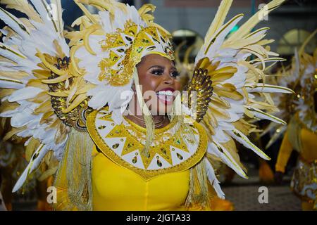 The 49th Independence Day Junkanoo Street Parade in Nassau The Bahamas Stock Photo