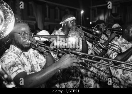 The 49th Independence Day Junkanoo Street Parade in Nassau The Bahamas Stock Photo