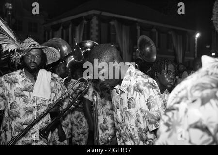 The 49th Independence Day Junkanoo Street Parade in Nassau The Bahamas Stock Photo